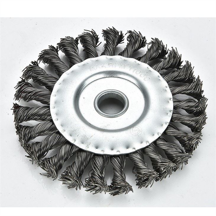 wheel wire brush