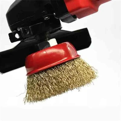 HOT SELLING DELUN BRAND CUP BRUSH 3inch Wire Brush